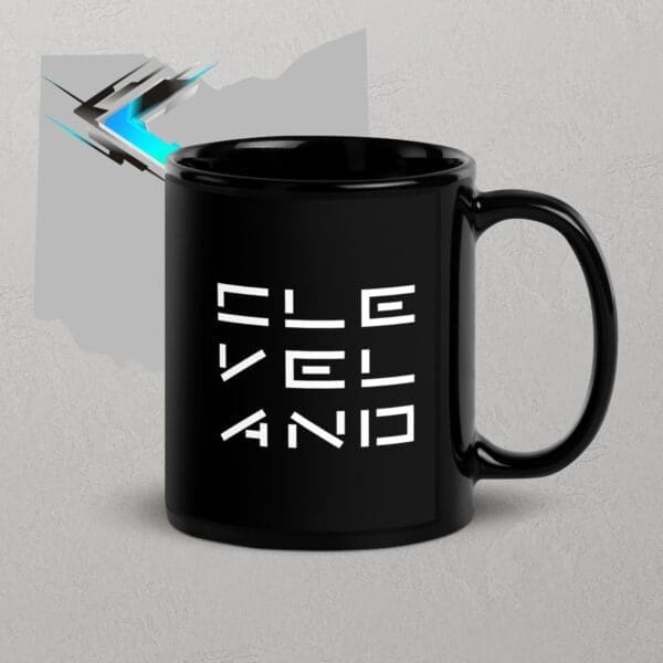 CLEVELAND Glyphs Mug