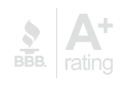 BBB Better Business Bureau logo with A+ Rating badge