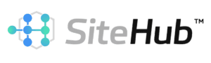SiteHub™ logo dark wordmark