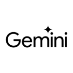 Gemini logo black